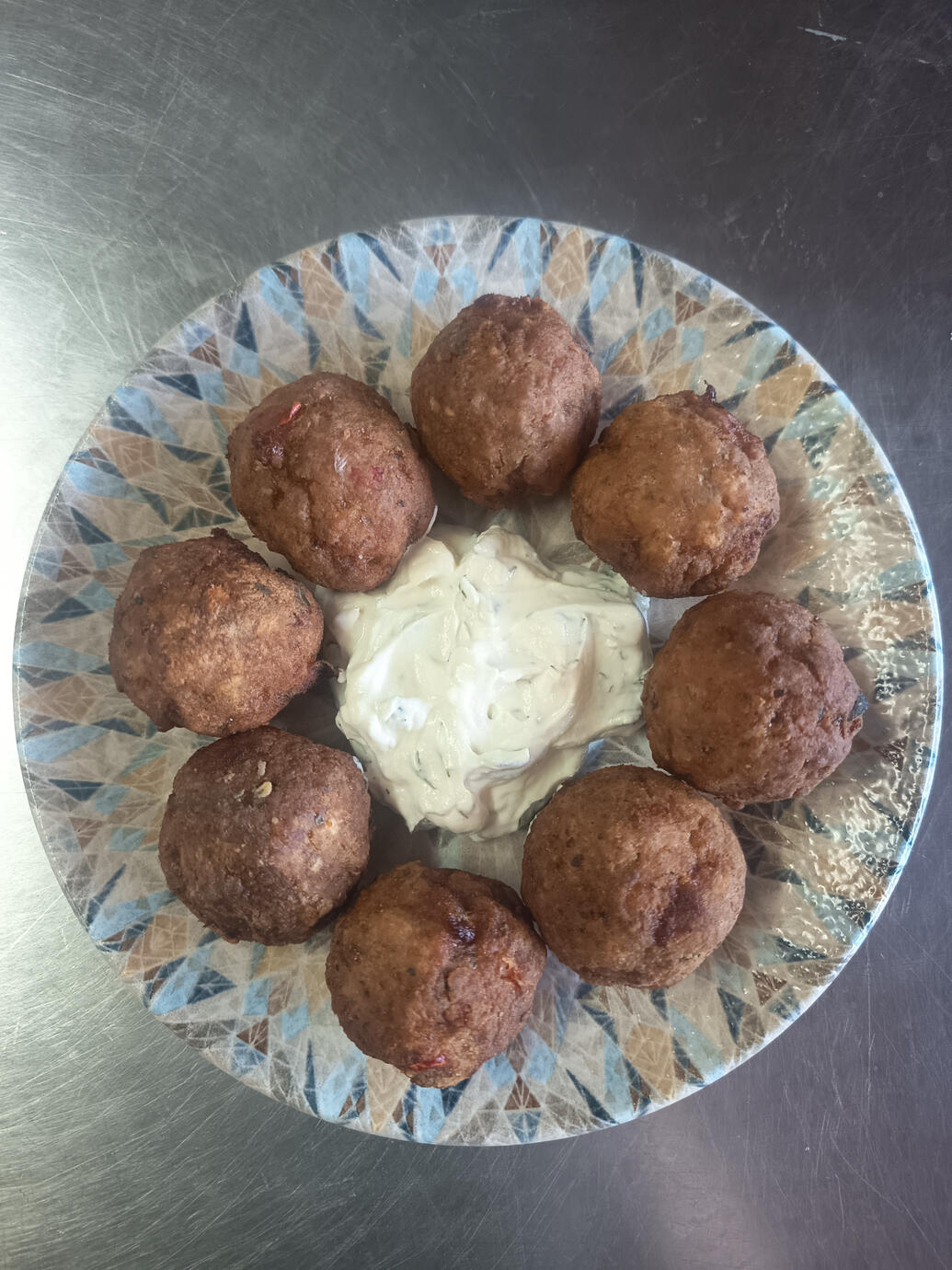 Aubergines fritters